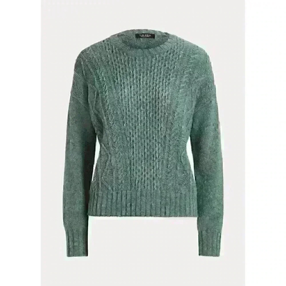 NEW! Lauren Ralph Lauren Women's L Wool-Blend Sweater NWT $165 - Picture 1 of 1